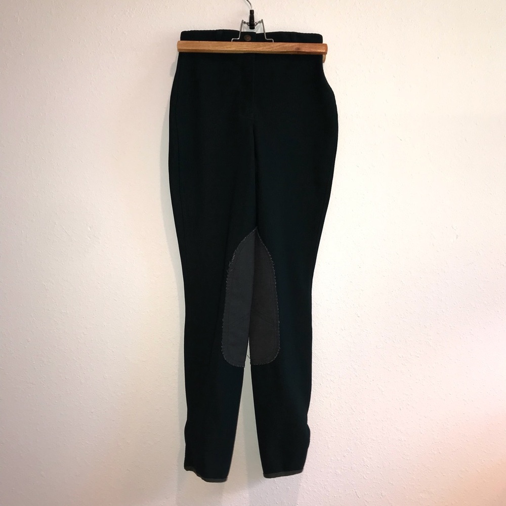 Pytchley English riding pants hunter green Sz 24